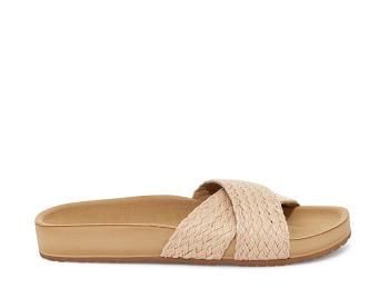 Sanuk She Cruzy Jute Veganska Badtofflor Flip Flop Dam Beige | Sverige 534NWY